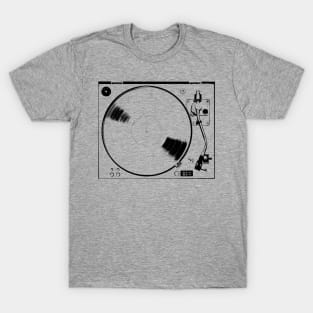 Turntable - Vinyl Analog Record Music Producer T-Shirt